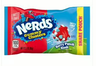 Nerds Berry Punch Rush Gummy Clusters