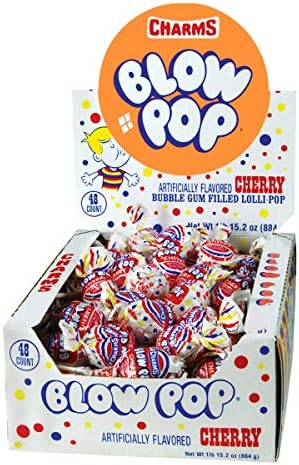 Charms Blow Pop Cherry