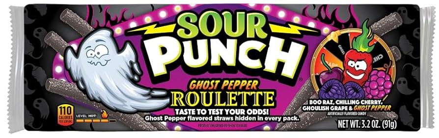 Sour Punch Ghost Pepper Pickle Roulette