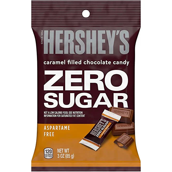 Zero Sugar Hershey’s Caramel Filled Chocolate