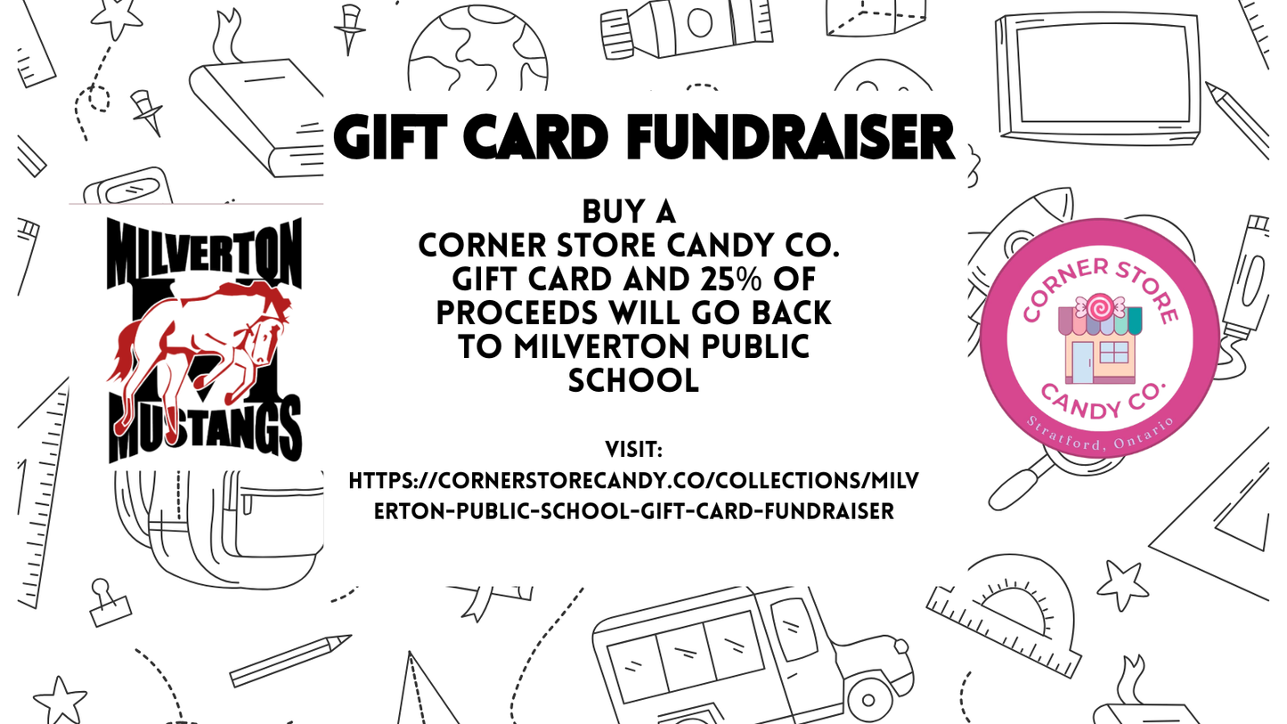 Milverton Public School Gift Card Fundraiser