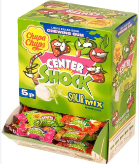 Chupa Chups Centre Shock Sours
