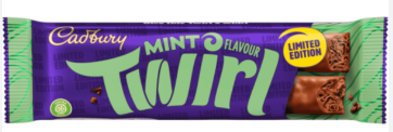 Cadbury Twirl Mint - Limited Edition- British