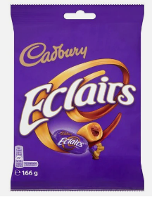 Cadbury Eclairs- British