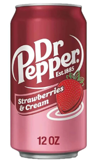 Dr Pepper Strawberry & Cream