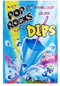 Pop Rocks Dips Blue Raspberry
