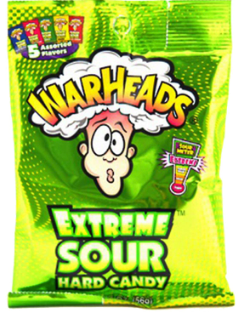 Warheads Extreme Sour Hard Candy