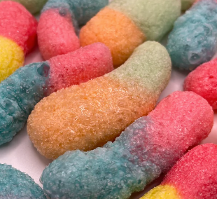 Freeze Dried Sour Gummy Worms