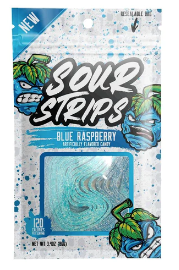 Sour Strips Blue Raspberry