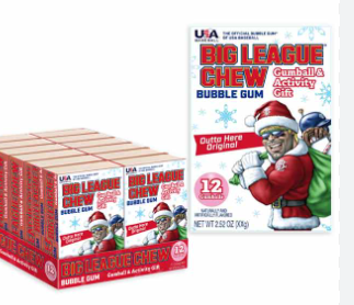 Big League Chew Christmas Activity Book