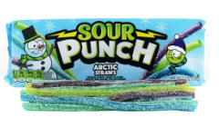 Sour Punch Arctic Straws