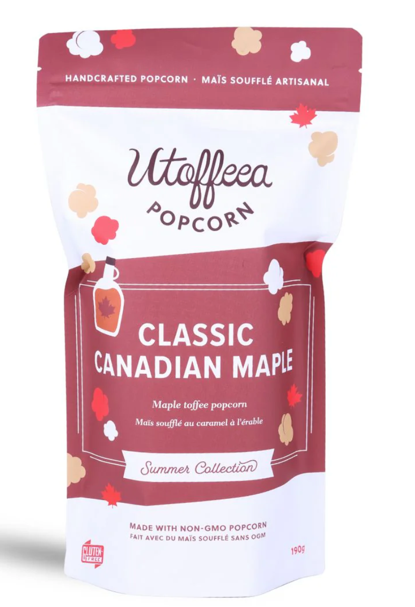 UTOFFEEA Maple Toffee Popcorn