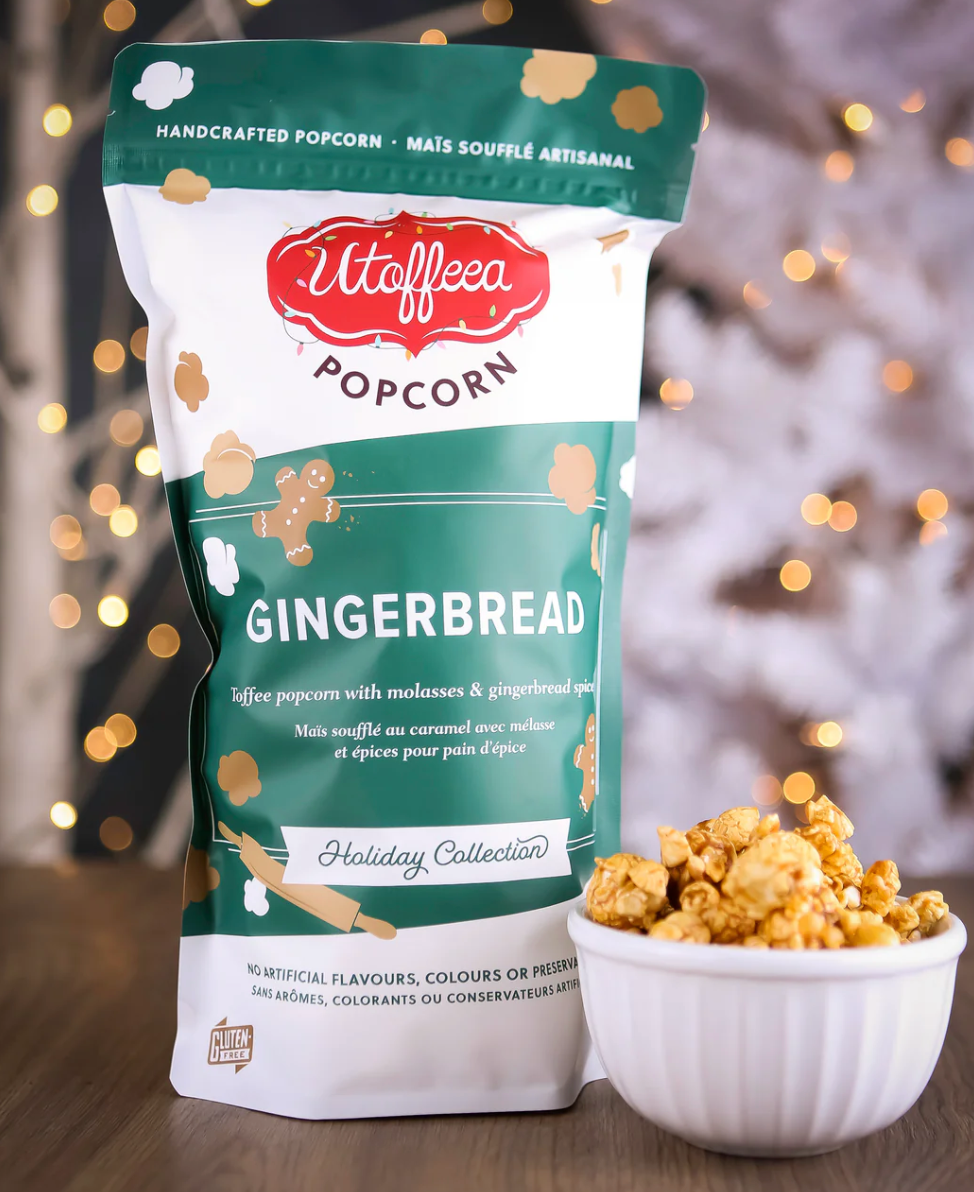 UTOFFEEA Gingerbread Popcorn