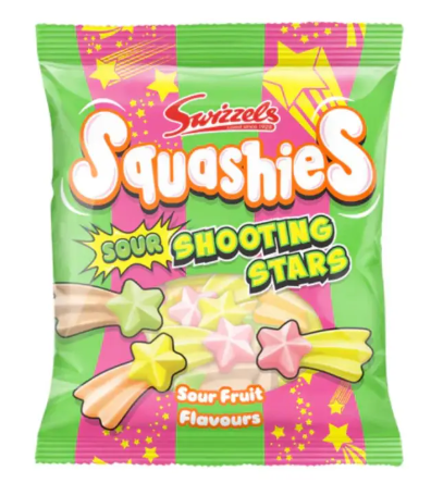 Squashies Sour Shooting Stars