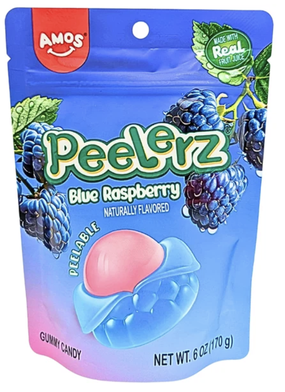 Peelerz Gummy Blue Raspberries