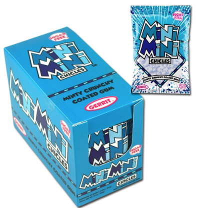 Mini Mini Chicles Minty Gum - Sugar Free