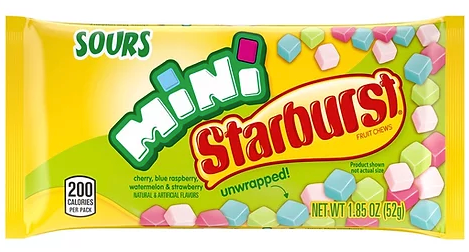 Starburst Minis Sour Fruit Chew