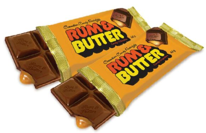 Rum & Butter Chocolate Bar