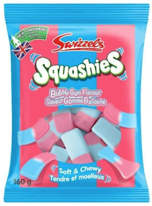 Squashies Bubble Gum- British