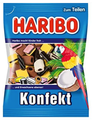 Haribo Konfekt Liquorice Allsorts