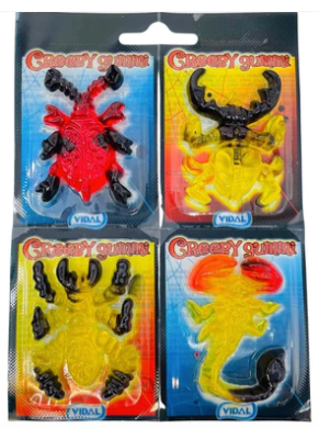 Vidal Creepy Gummy 4 Piece Set