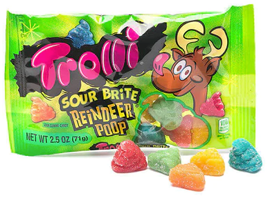 Trolli Sour Brite Reindeer Poop
