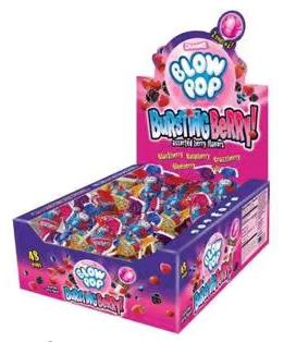 Charms Blow Pop Bursting Berry