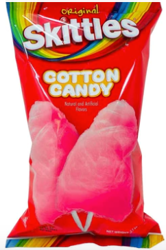 Skittles Cotton Candy