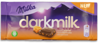 Milka Dark Salted Caramel