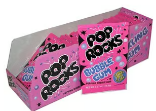 Pop Rocks Bubble Gum
