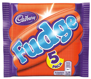 Cadbury Fudge Bar 5pk