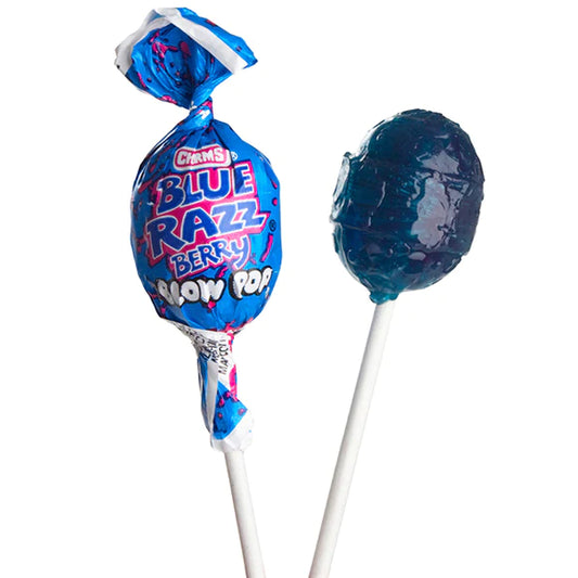 Blue Razz Berry Blow Pop