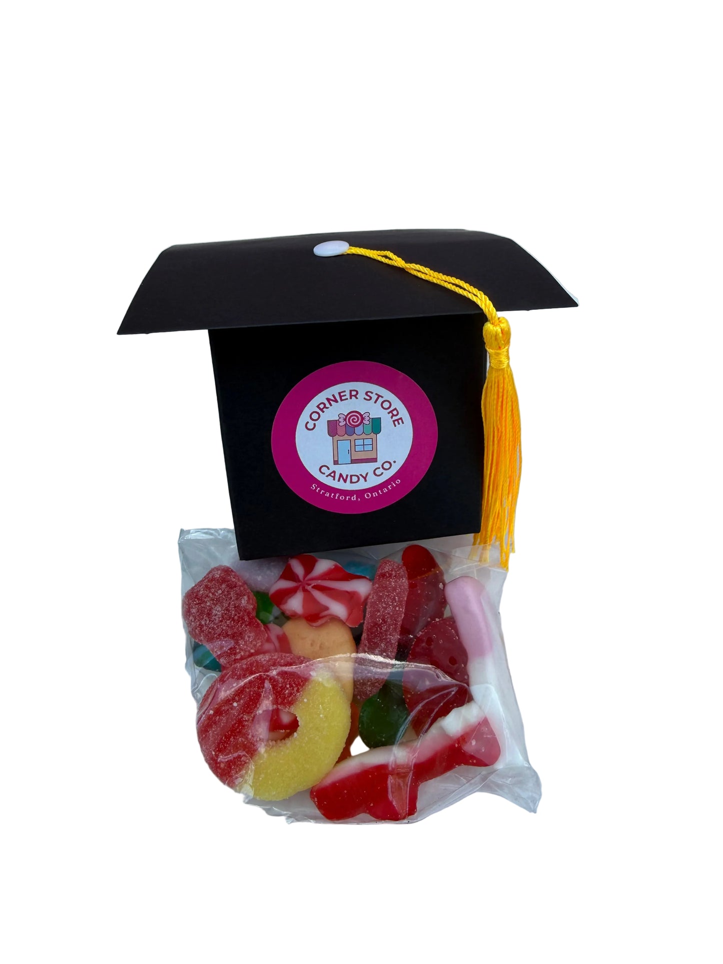 Grad Cap Gift Box with Gummies