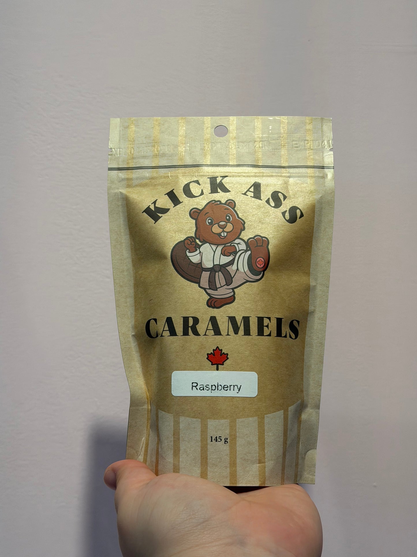 Kick Ass Caramels- Raspberry