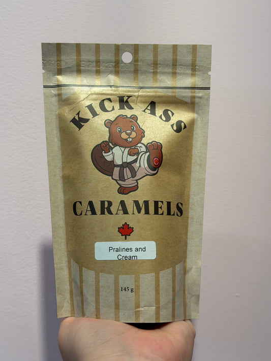 Kick Ass Caramels- Pralines and Cream