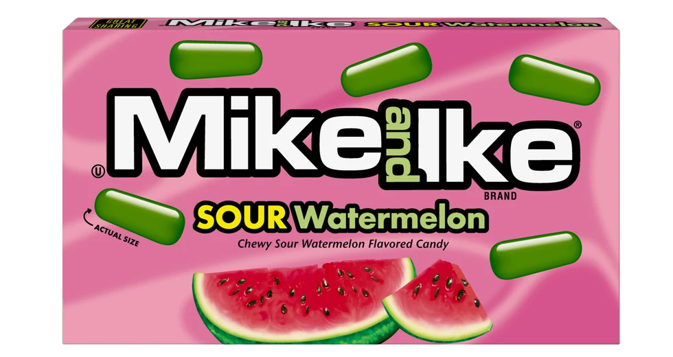 Mini Mike & Ike Sour Watermelon