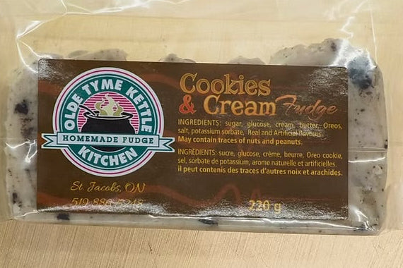 Olde Tyme Kettle Kitchen Fudge-Cookies & Cream