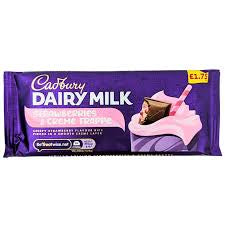 Dairy Milk - Strawberries & Crème Frappe