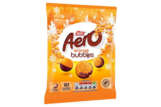 Aero Orange Bubbles