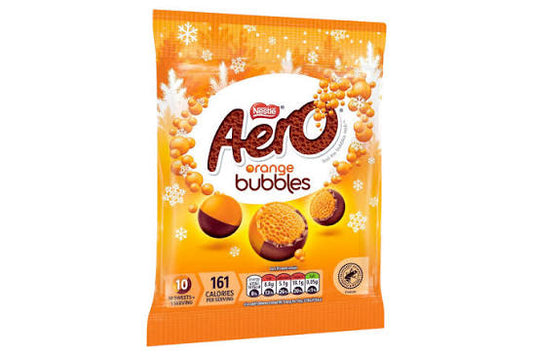 Aero Orange Bubbles