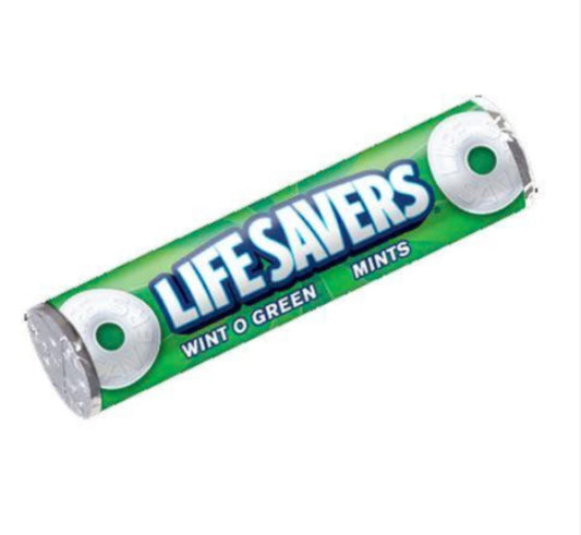 Wrigley Life Savers Winter-O-Green Roll