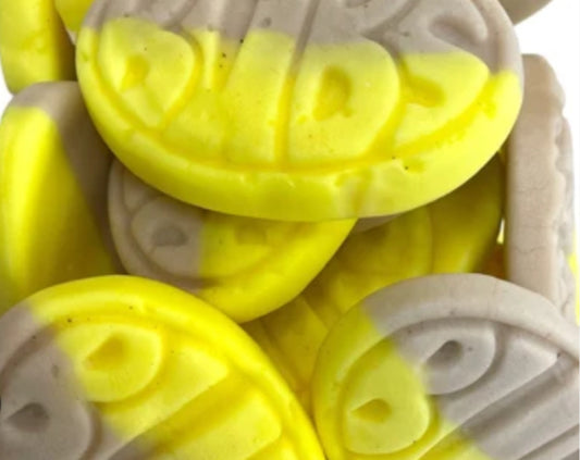 Bubs Swedish Candy Banana Caramel Ovals