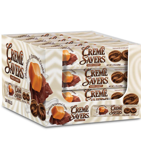 Crème Savers Chocolate & Caramel Crème