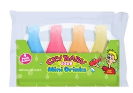 Cry Baby Sour Wax Mini Drinks