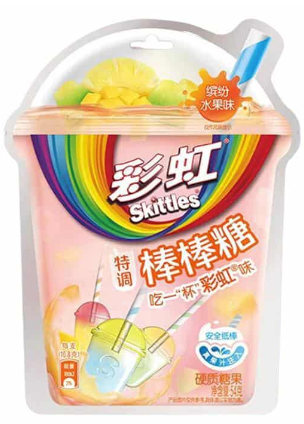 Skittles Lollipops- Fruits  Asia