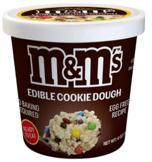 M&M Spoonable Edible Cookie Dough