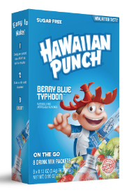 Hawaiian Punch On the Go Sugar Free Berry Blue Typhoon