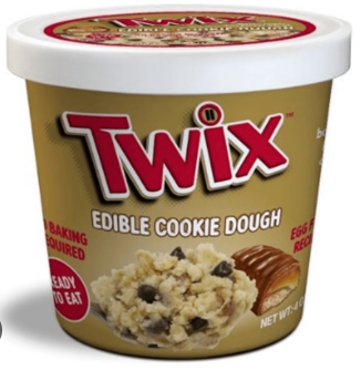 Twix Spoonable Edible Cookie Dough