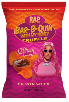 Rap Snacks Nicki Manaj BBQ Honey Truffle Chips