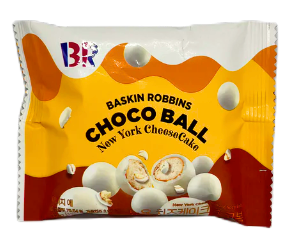 Baskin Robbin New York Cheesecake Choco Balls - Korea